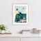 Untitled Artwork 172 by Bea Muller Wood Framed Wall Art Print